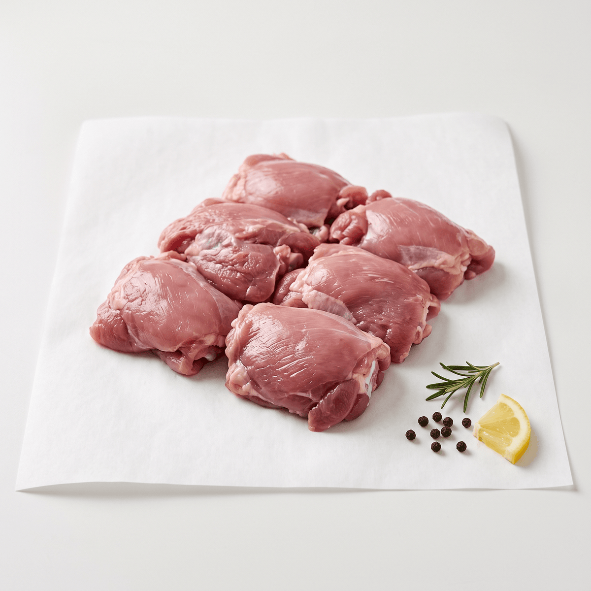 Boneless Skinless Dark Meat Chicken (Pargiyot) - Humanely Raised